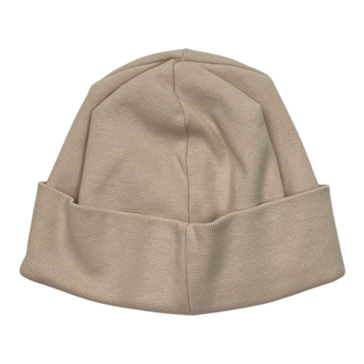 Gugguu cotton knitted beanie, wheat | 52/53cm