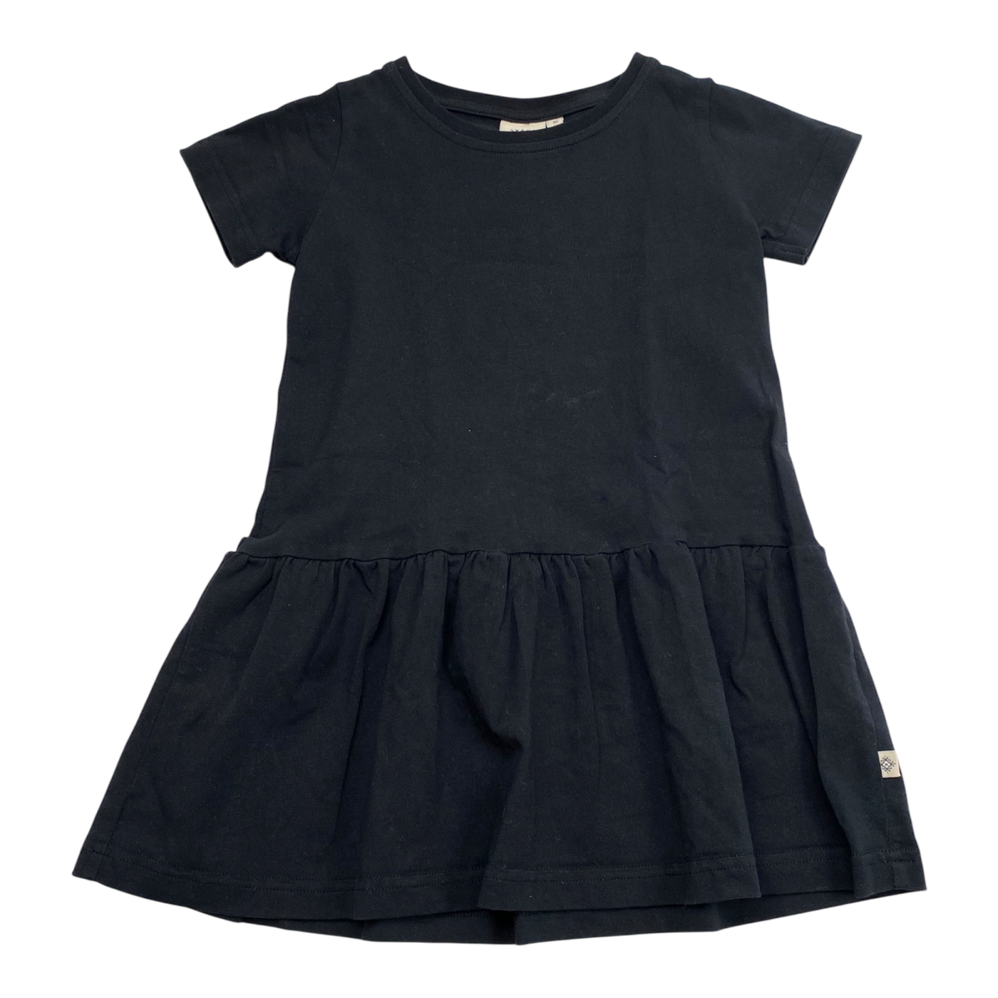 Kaiko dress, black | 86/92cm