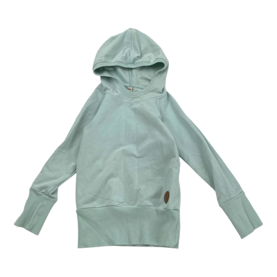Blaa sweat hoodie, turquoise | 98/104cm