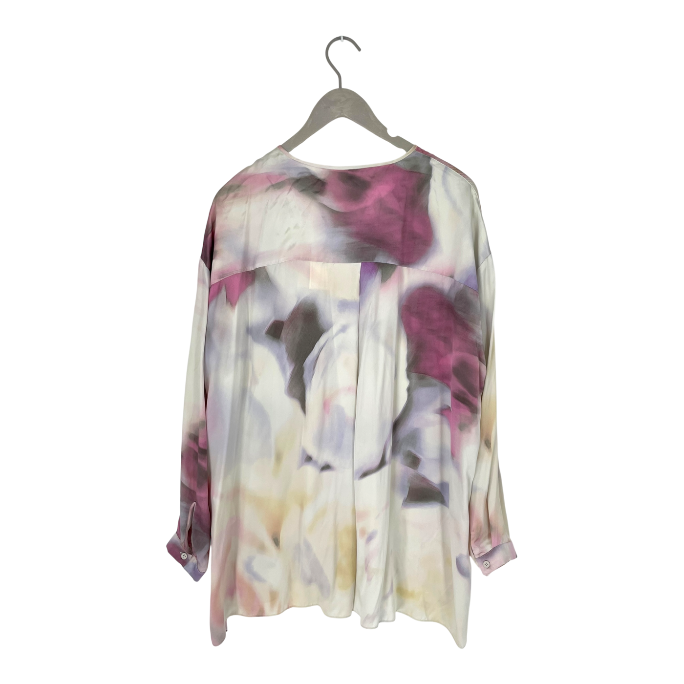 Tiger of Sweden dalia silk blouse, watercolor print | woman 40