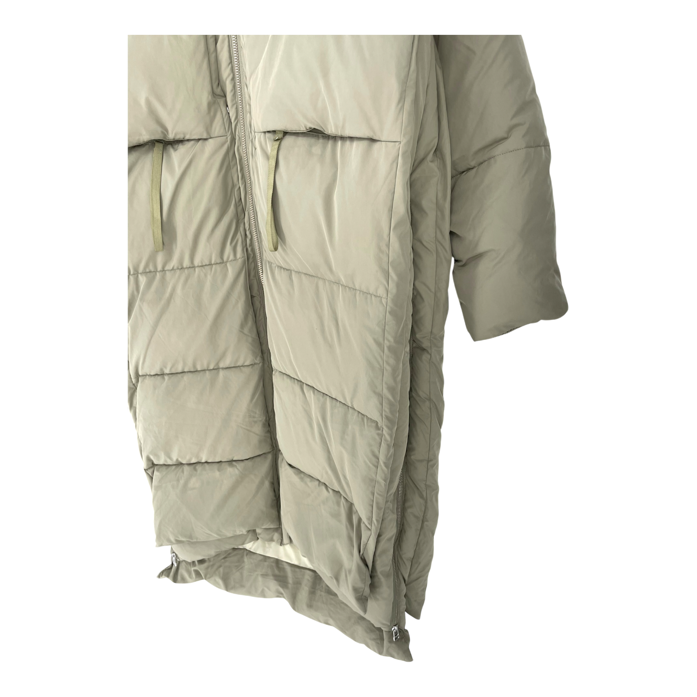 Embassy of Bricks and Logs lourdes puffer jacket, pale olive | unisex L