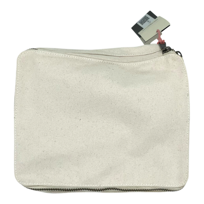 Holzrichter canvas packing cube, cream