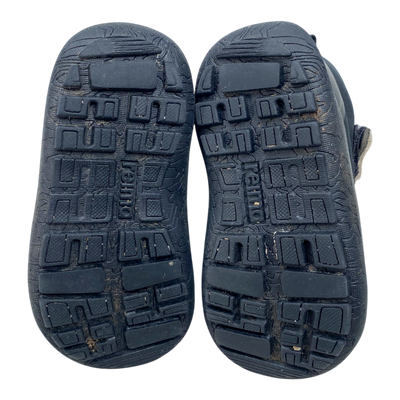 Reima hyppii barefoot shoes, black | 22