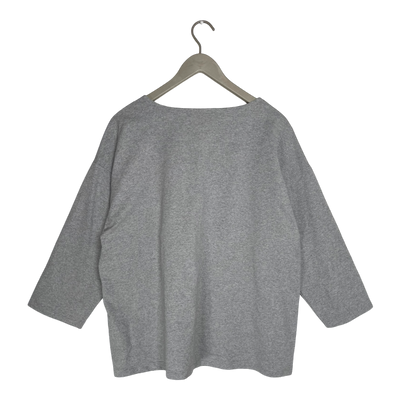 Globe Hope boat neck shirt , grey | women XL