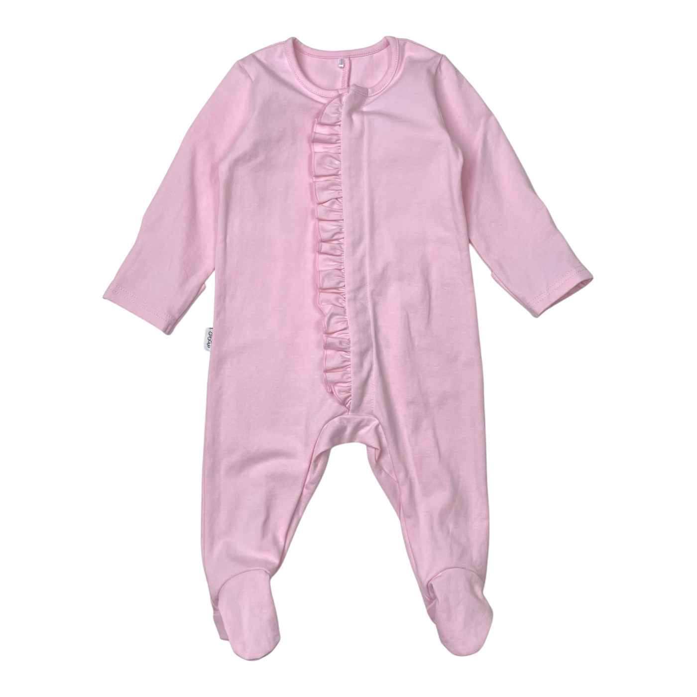 Gugguu frill jumpsuit, pink | 50cm