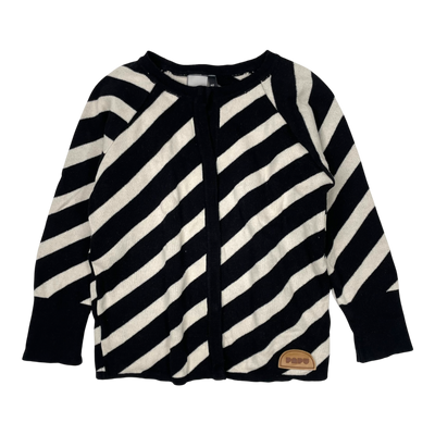 Papu knitted sweater, stripes | 98/104cm