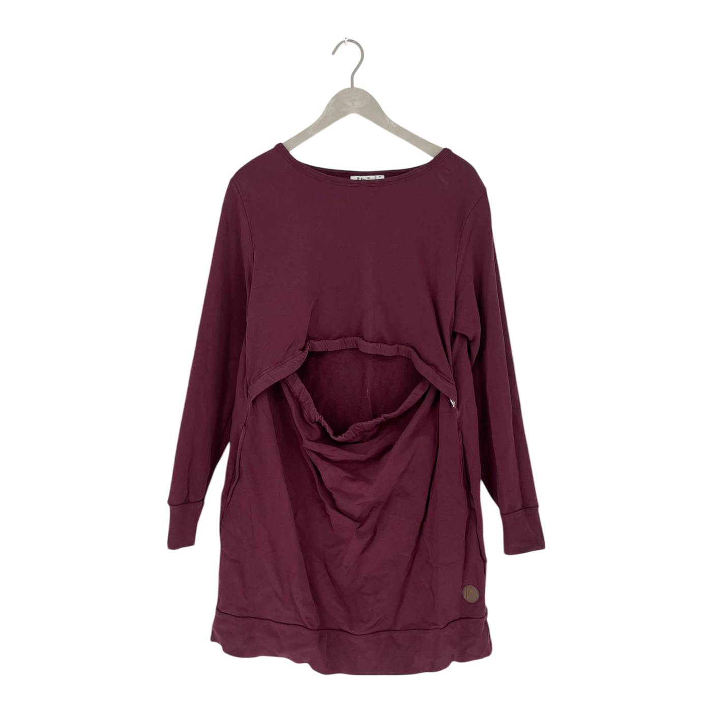 Blaa nursing tunic, burgundy | woman XL
