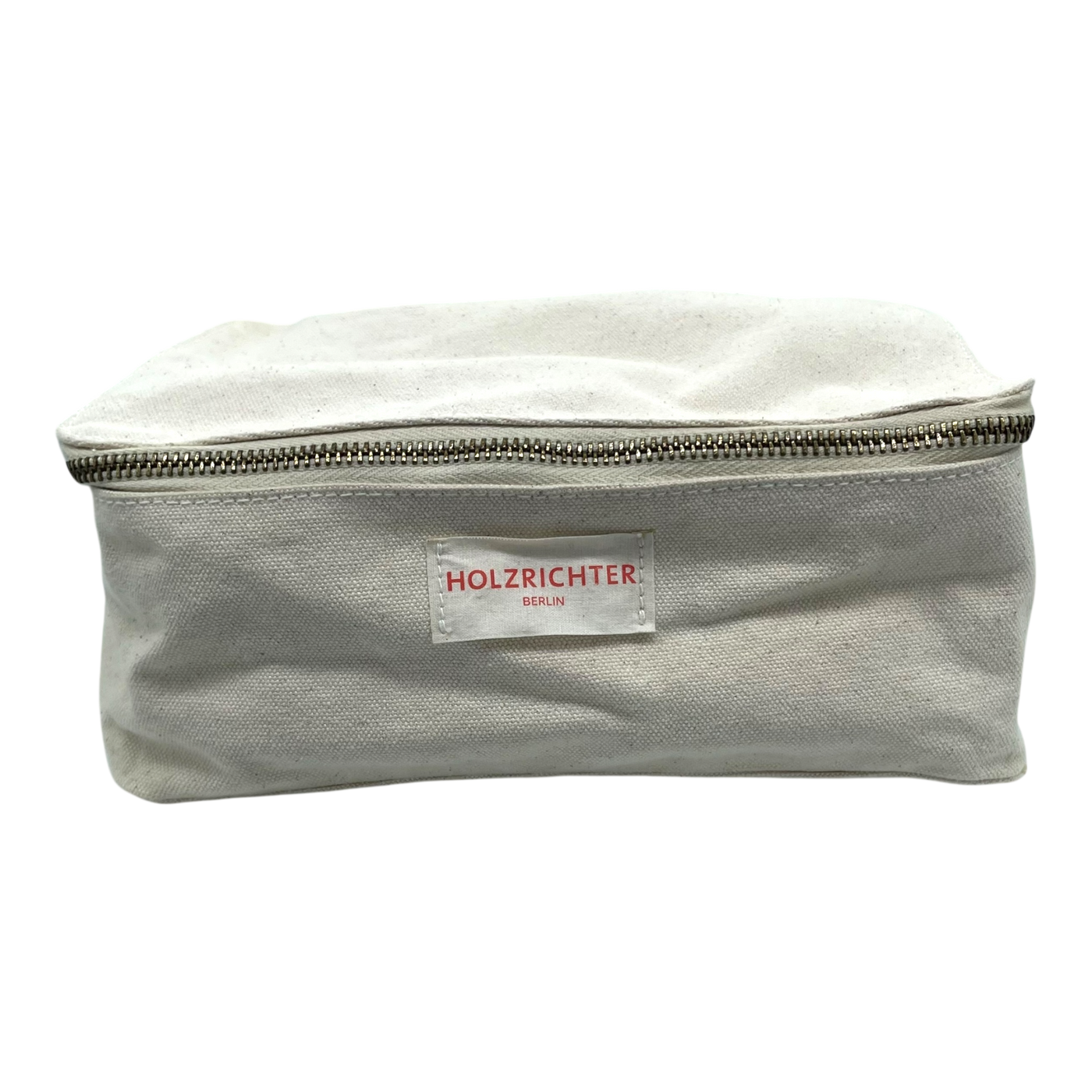Holzrichter canvas packing cube, cream