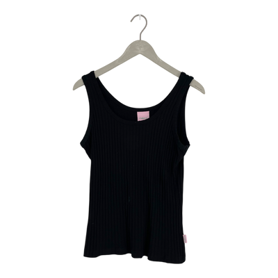 Aarre rib top, black | woman L