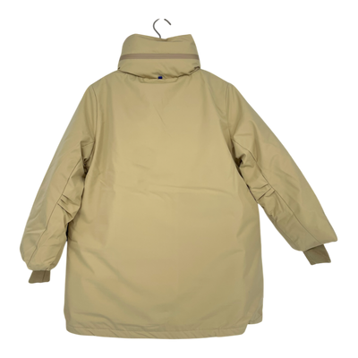 Embassy of Bricks and Logs finley short parka jacket, sand | unisex S