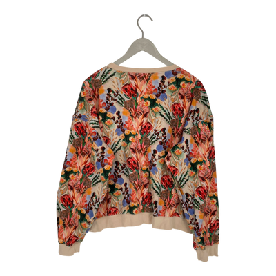 Riva Clothing sweatshirt, flowers | unisex XL