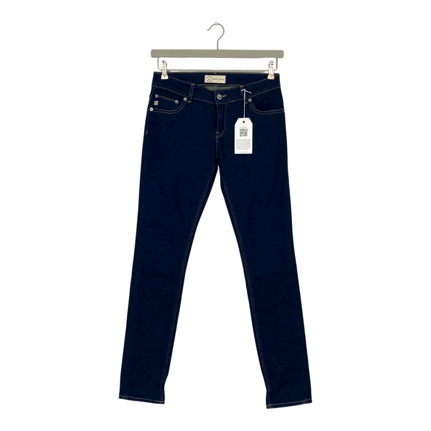 Mud Jeans skinny lilly jeans, dark blue | woman 29/32