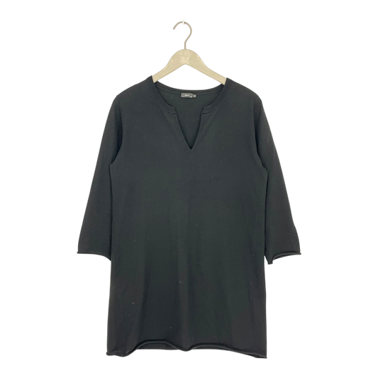 Filippa K merino tunic, black | woman XL