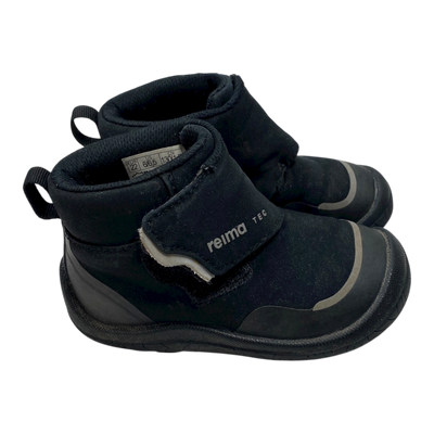 Reima hyppii barefoot shoes, black | 22