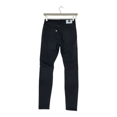 Mud Jeans slim skyler jeans, dark grey | woman 27/32