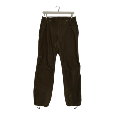 Sasta goretex outdoor shell pants, hunter green | woman 44