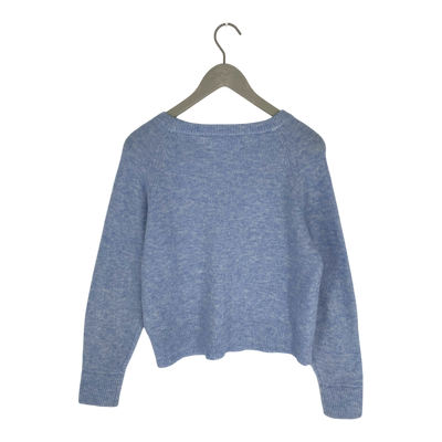 Samsøe Samsøe knitted wool sweater, blue | woman XS