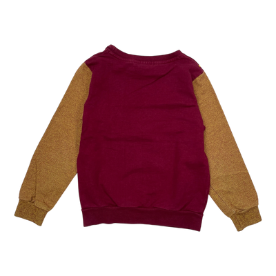 Mainio sweater, burgundy | 110/116cm