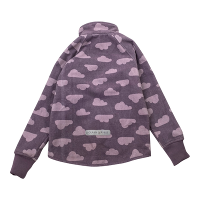 Polarn O. Pyret windfleece jacket, lavender | 128cm