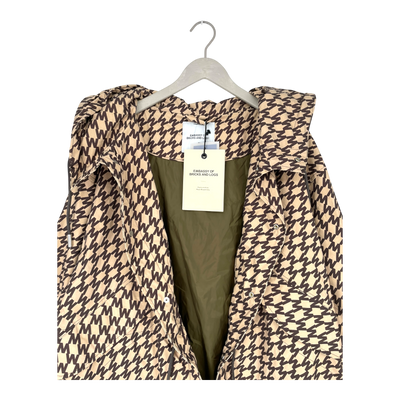 Embassy of Bricks and Logs bundaberg coat, overall logo | woman S