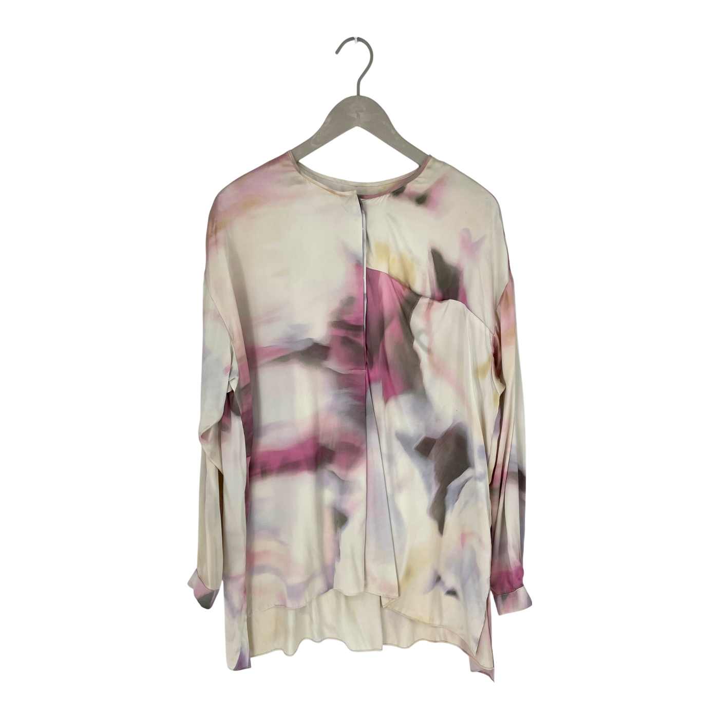 Tiger of Sweden dalia silk blouse, watercolor print | woman 40