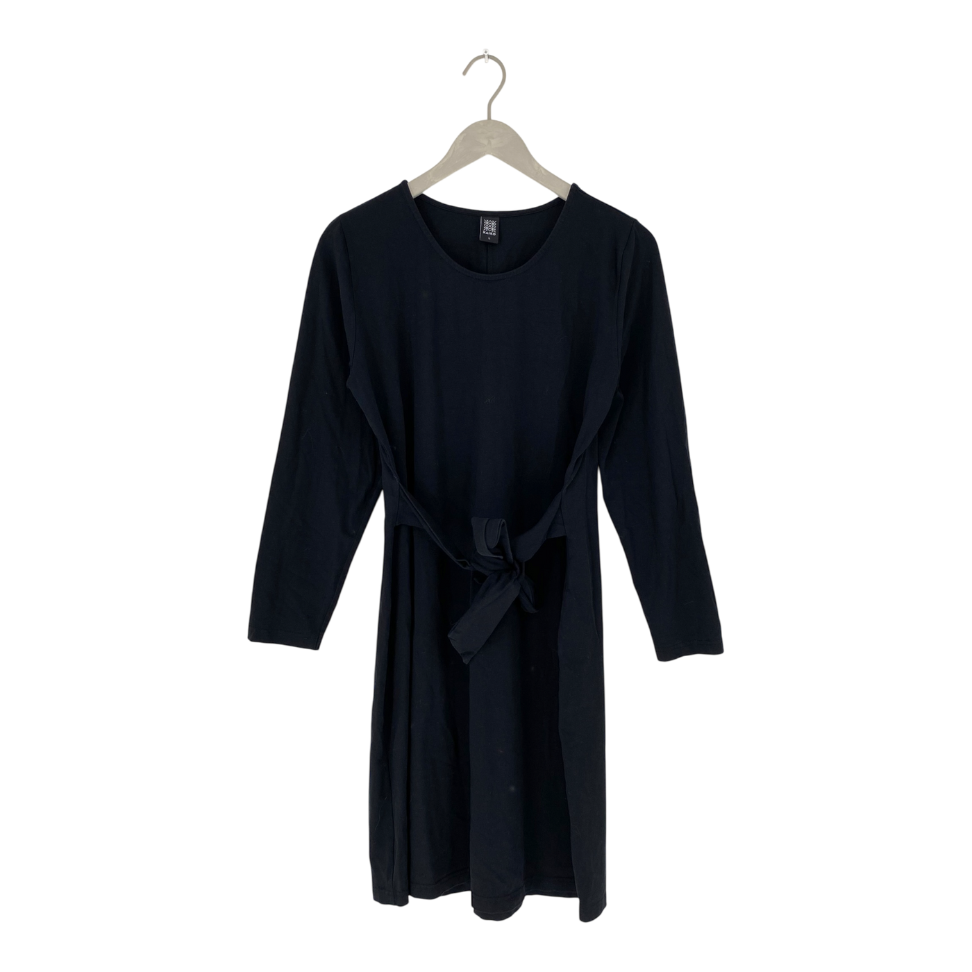 Kaiko belted dress, black | woman L