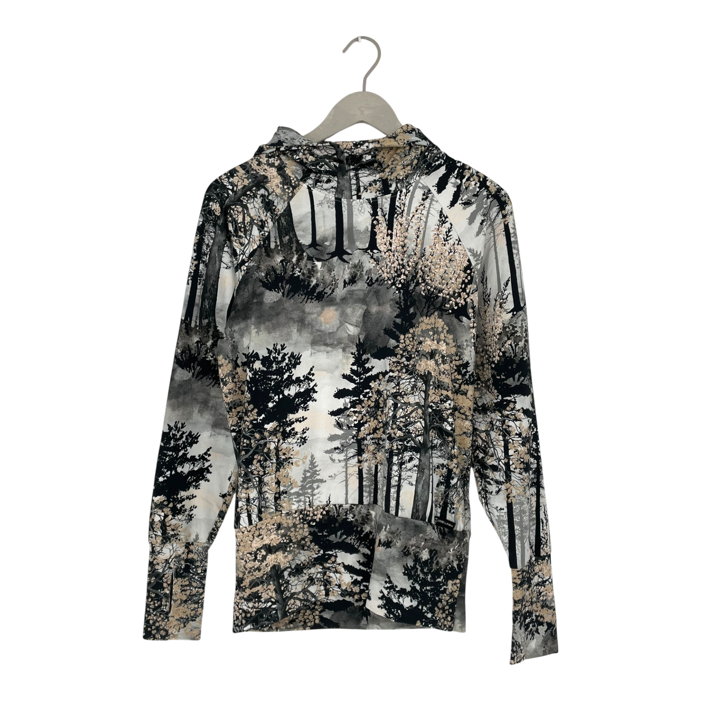 Omellinen Daumen Hoodie, Wald | Frau m