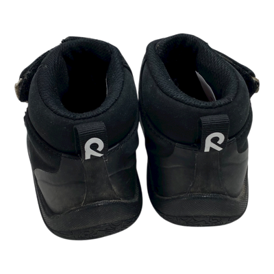 Reima hyppii barefoot shoes, black | 22