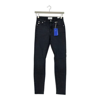 Mud Jeans slim skyler jeans, dark grey | woman 27/32