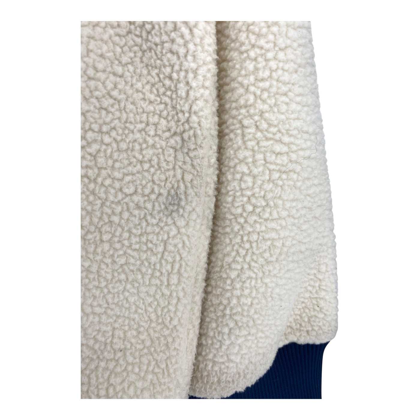 Reima samota teddy fleece jacket, dark blue/white | woman M