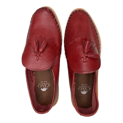 Cano mario loafer, red | 42