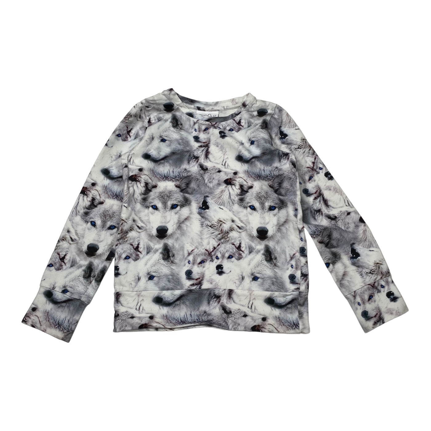 Gugguu sweatshirt, wolves | 116cm