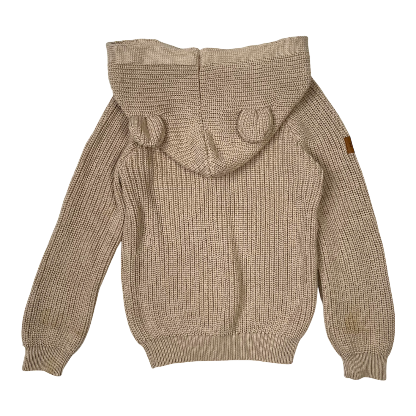 Metsola knitted cardigan, beige  | 110/116cm