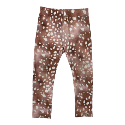 Kaiko leggings, copper bambi | 86/92cm