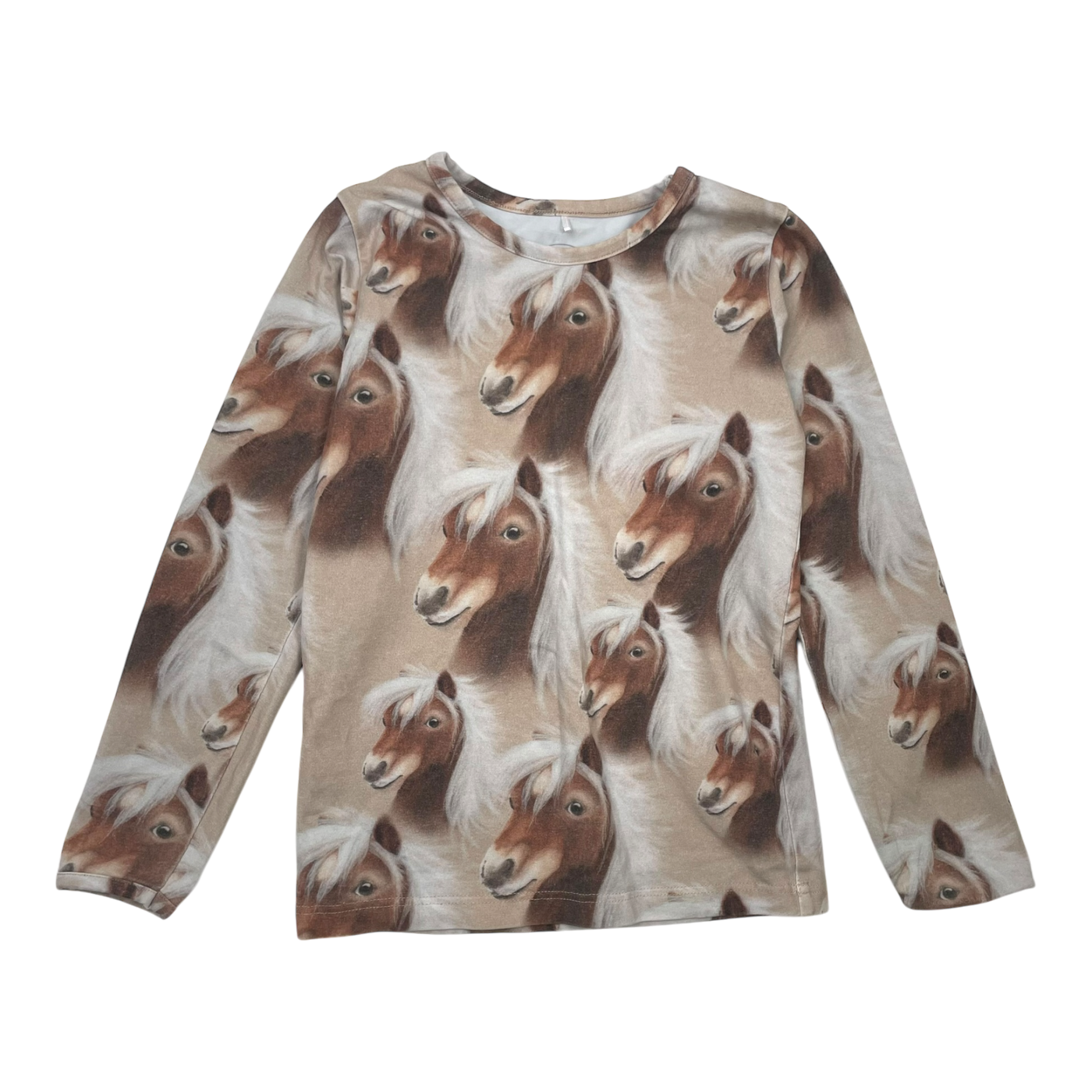 Metsola shirt, horses | 116cm