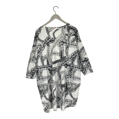 Vimma letti tricot dress, black / white | woman onesize