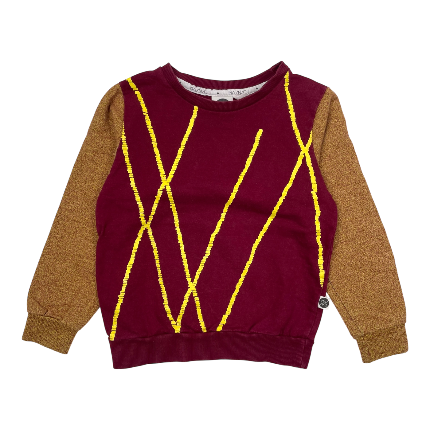 Mainio sweater, burgundy | 110/116cm