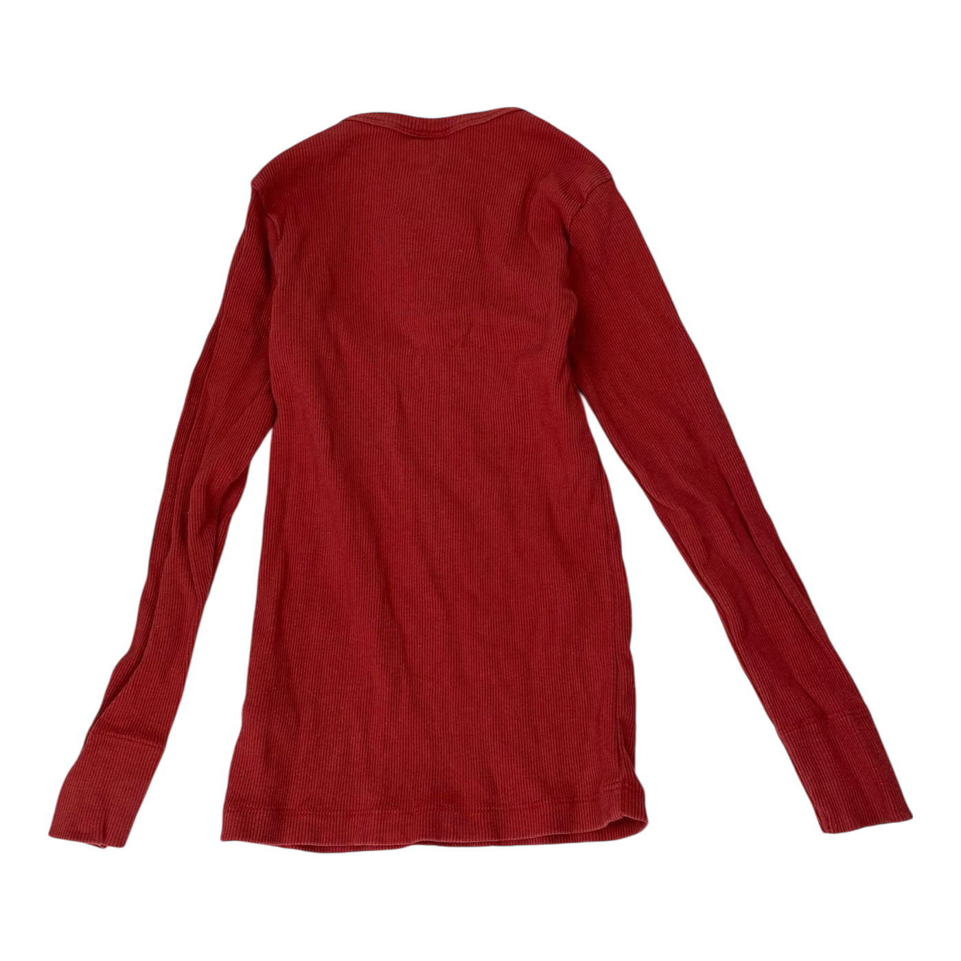 Blaa rib shirt, dark red | 98/104cm
