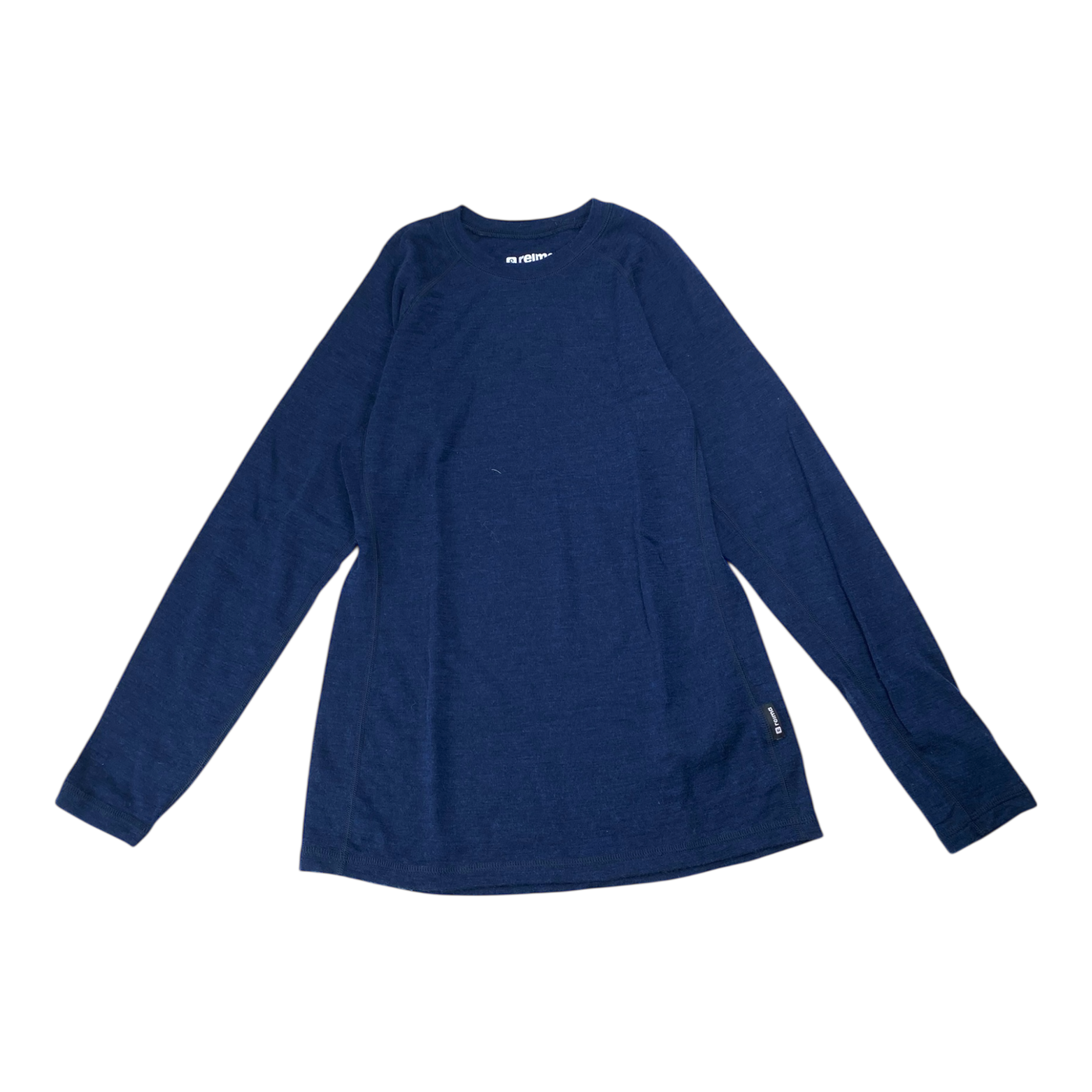 Reima wool baselayer shirt, navy blue | 160cm