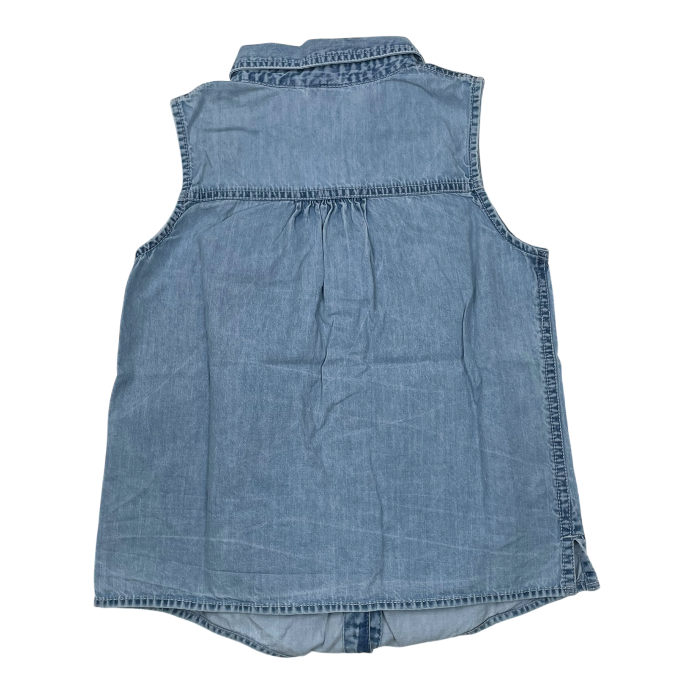 Polarn O. Pyret denim shirt, denim blue | 134/140cm