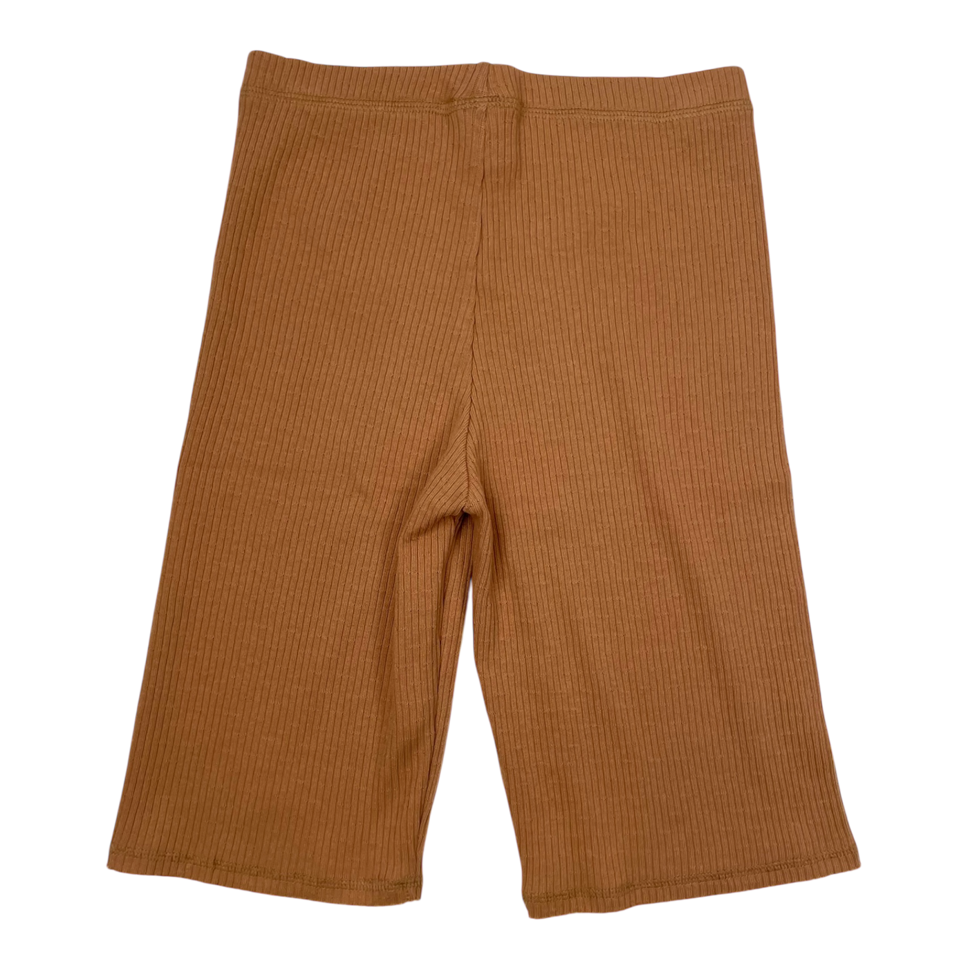 Mainio knitted biker shorts, caramel | 122/128cm