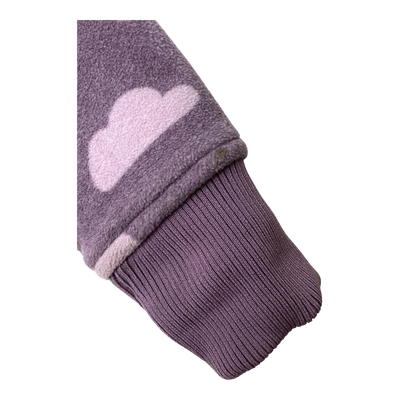Polarn O. Pyret windfleece jacket, lavender | 128cm