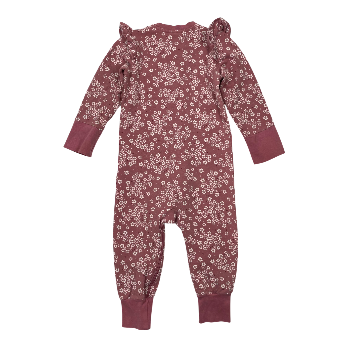 Polarn O. Pyret jumpsuit, flowers | 80cm