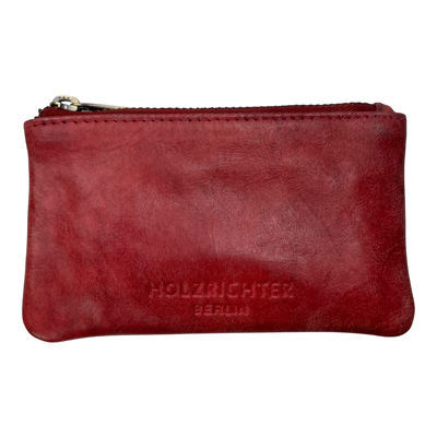Holzrichter leather wallet, red
