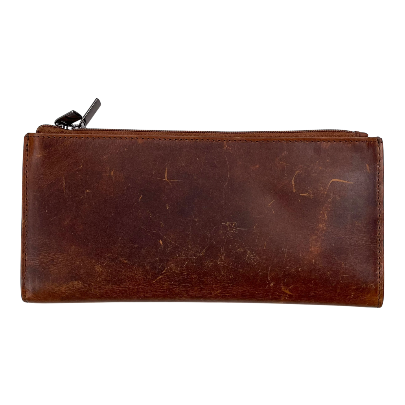 Holzrichter leather wallet, brown