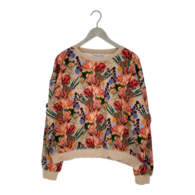 Riva Clothing sweatshirt, flowers | unisex XL