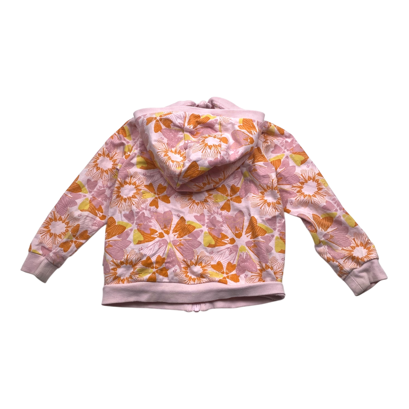 Reima zip hoodie, pink | 98cm