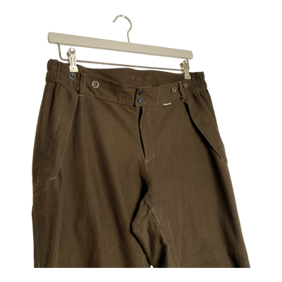 Sasta goretex outdoor shell pants, hunter green | woman 44