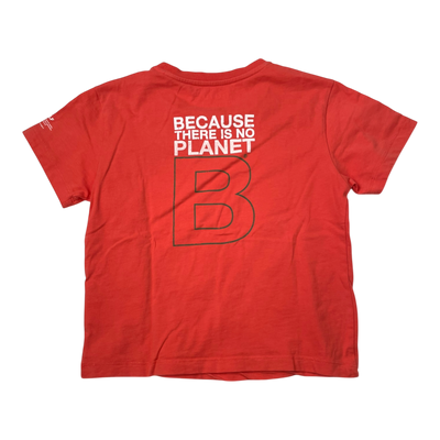 Ecoalf t-shirt, tomato | 128cm