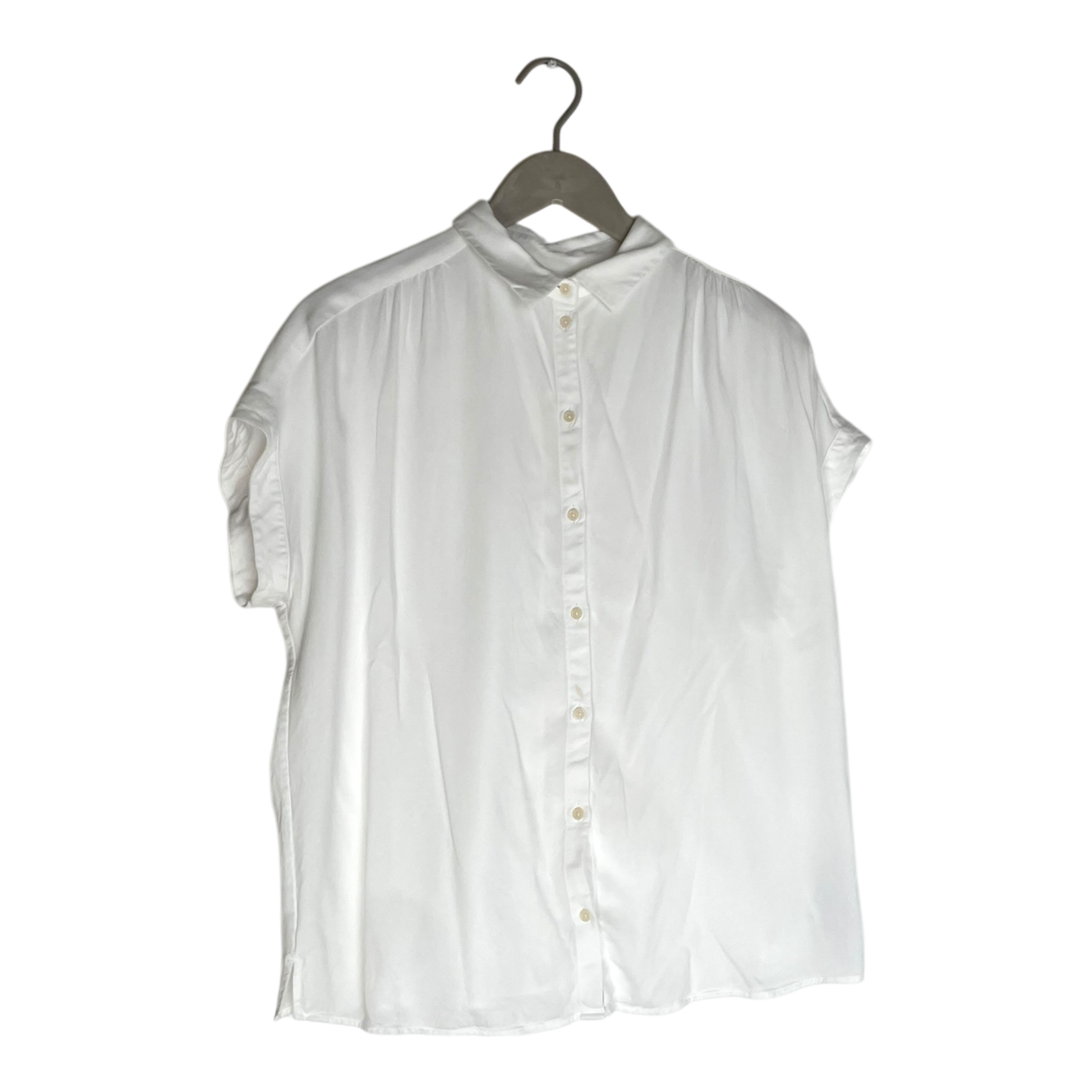 Armedangels collar shirt, white | women XS